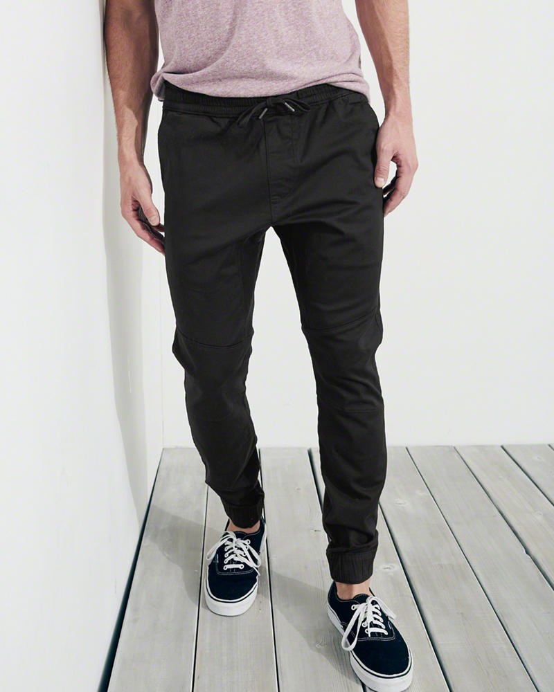 Advanced stretch store twill jogger pants